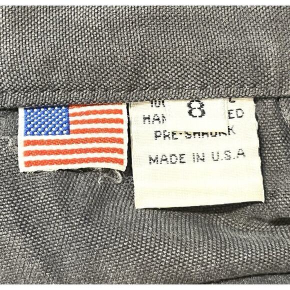 Russ Berens 100% Tencel Pintuck Pants Womens Size 8 Gray Preppy Soft - Picture 8 of 10